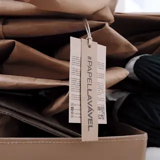 Produtos com selos de sustentabilidade Oeko-Tex e FSC